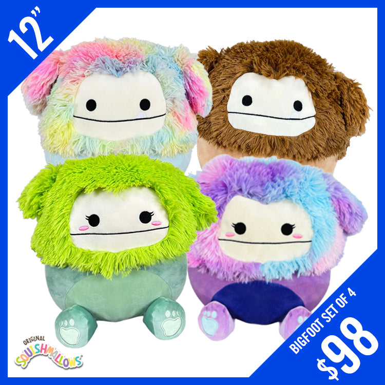 Squishmallows Benny the Bigfoot 12 popular