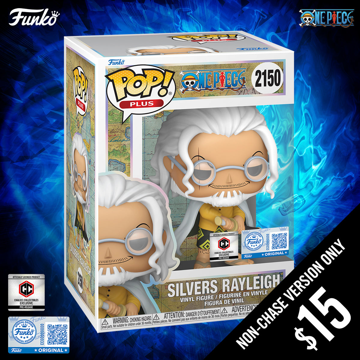 Pre-Order: Funko Pop! Chalice Exclusive: One Piece S12: Silvers