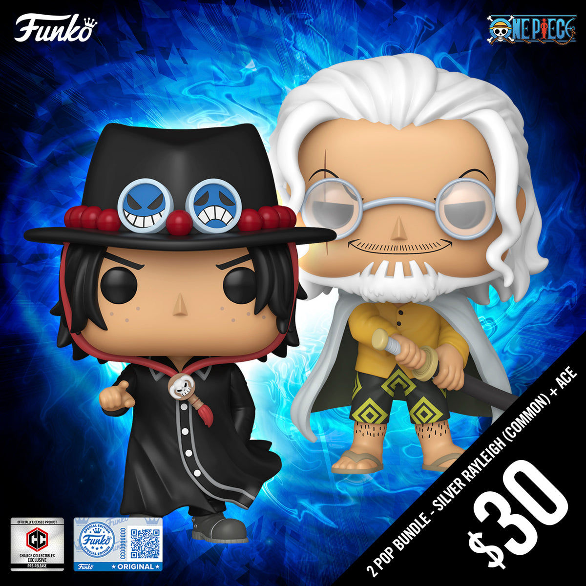 Pre-Order: Funko Pop! One Piece S12: Chalice Exclusive Bundle - No