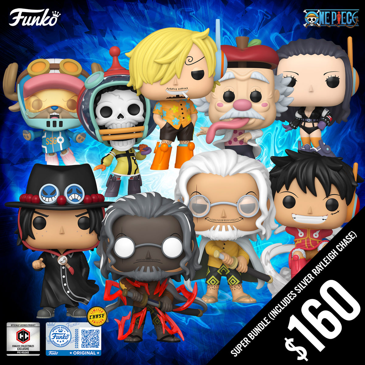 Pre-Order: Funko Pop! One Piece S12: SUPER BUNDLE of 9 Pops