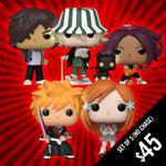 Pre-Order: Funko Pop! Bleach S4 (Set of 5 Commons) (no chase)