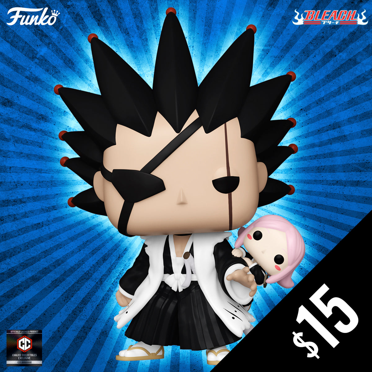 ウサユキ　C-POP セット Funko Pop! Chalice Exclusive: Bleach: Kenpachi Zaraki With Yachiru