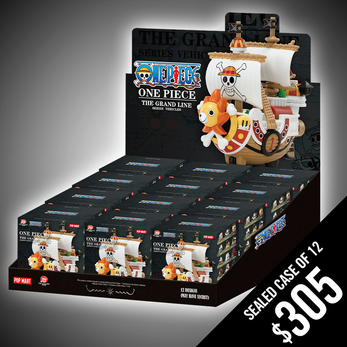 One Piece The Grand Line Series Vehicles (Sealed Case of 12