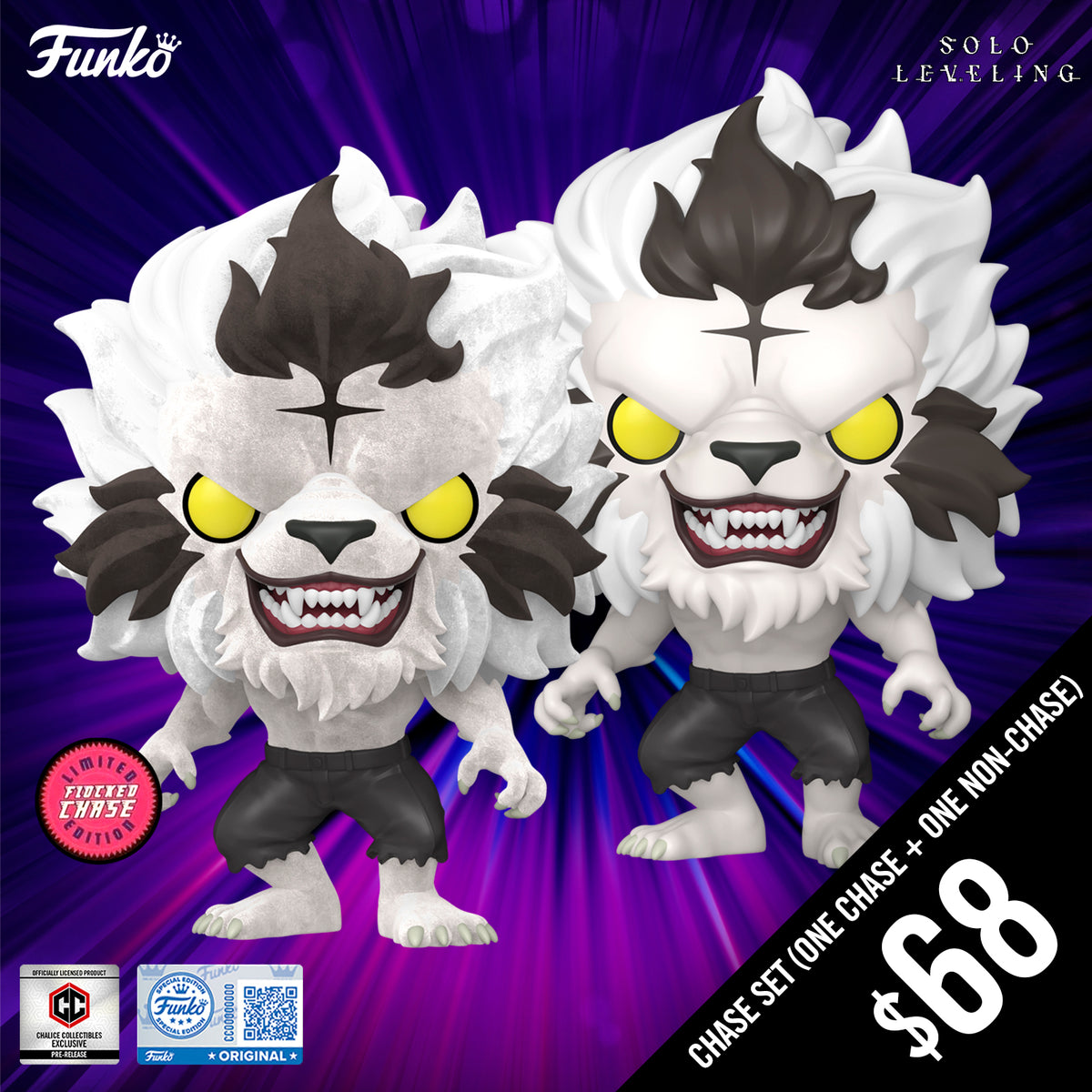 Pre-Order: Funko Pop! Chalice Exclusive: Solo Leveling S2: Baek