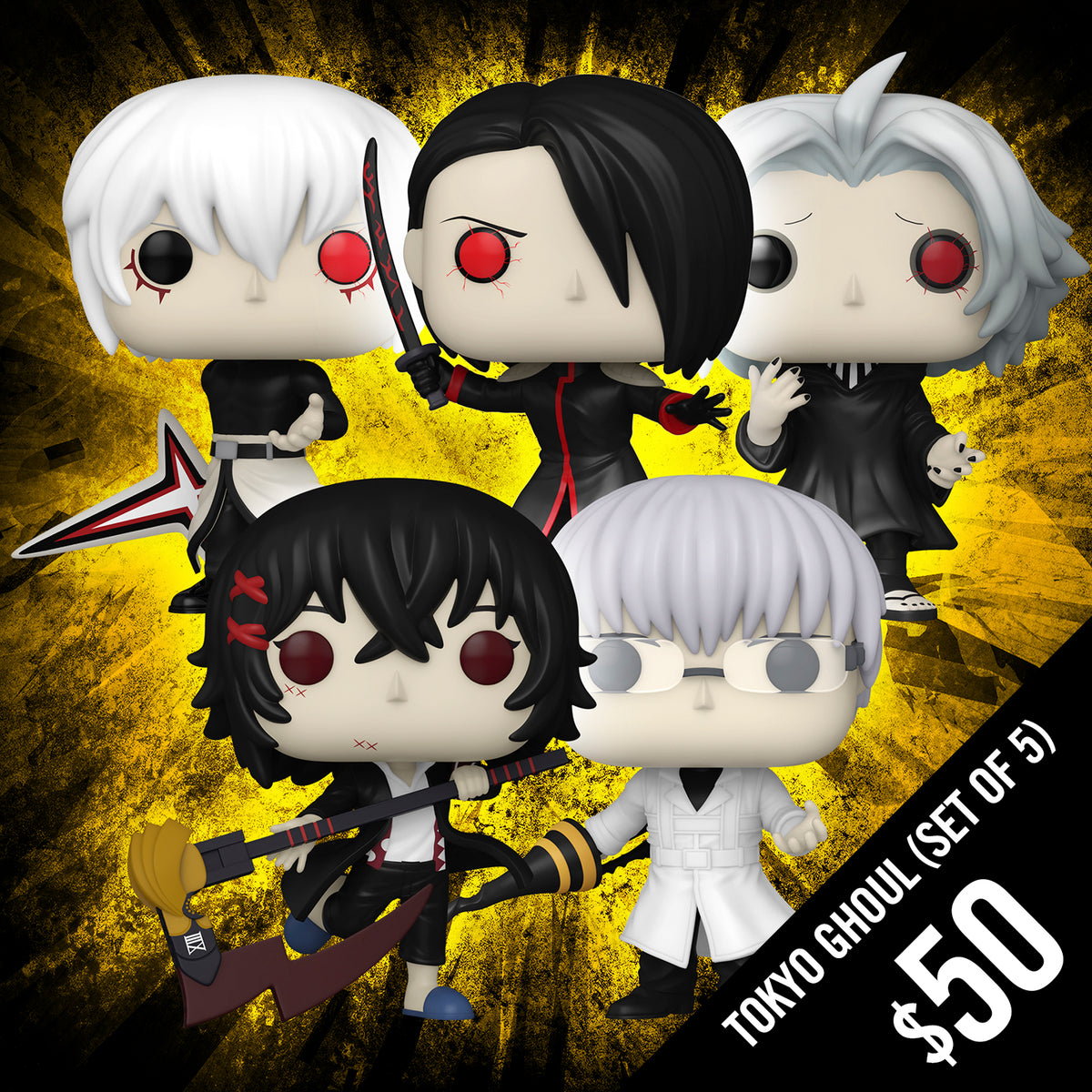 Funko Pop! Animation: Tokyo Ghoul:re (Set of 5) — Sure Thing Toys