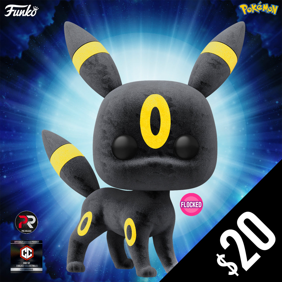 Pre Order Funko Pop Chalice Exclusive Pok mon Umbreon Flocked 94 pre-order-funko-pop-chalice-exclusive-pok-mon-umbreon-flocked-94