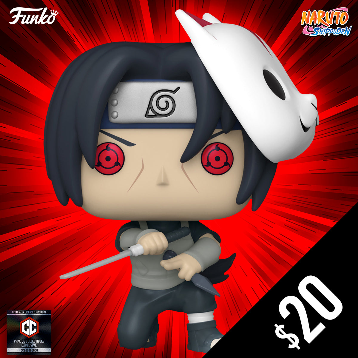 Funko POP! Naruto Shippuden - Itachi with Crows Special Edition – Lugo  Collectibles