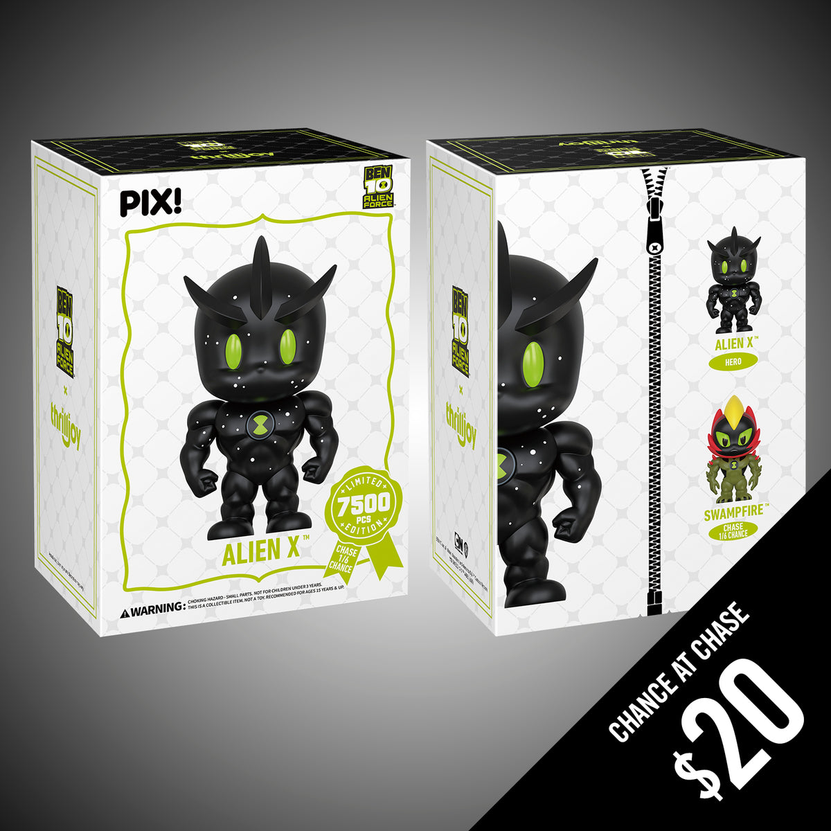 Thrilljoy PIX: Ben 10 Alien Force: Alien X (LE7500) – Chalice