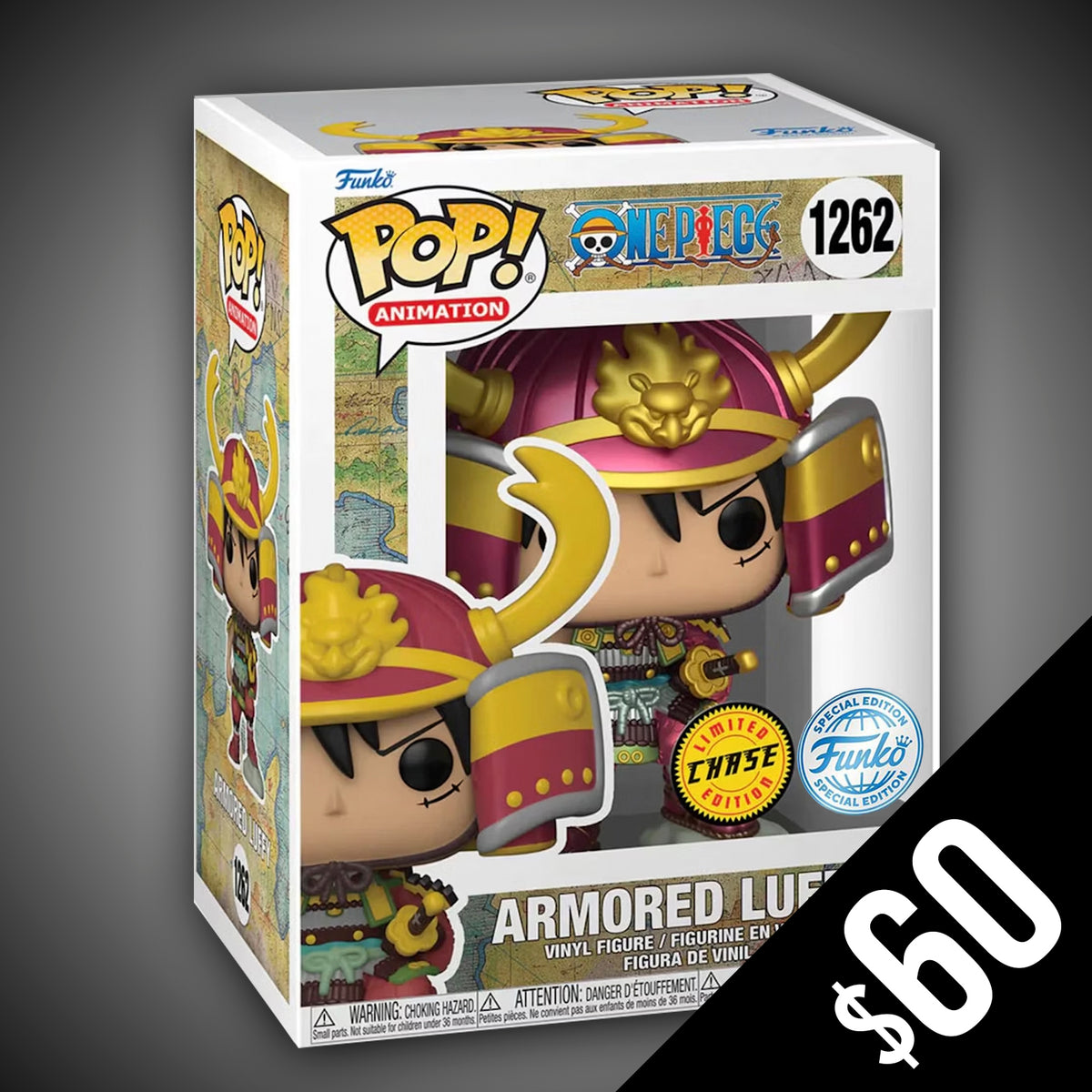 Funko Pop deals Armored Luffy Chase - 1262