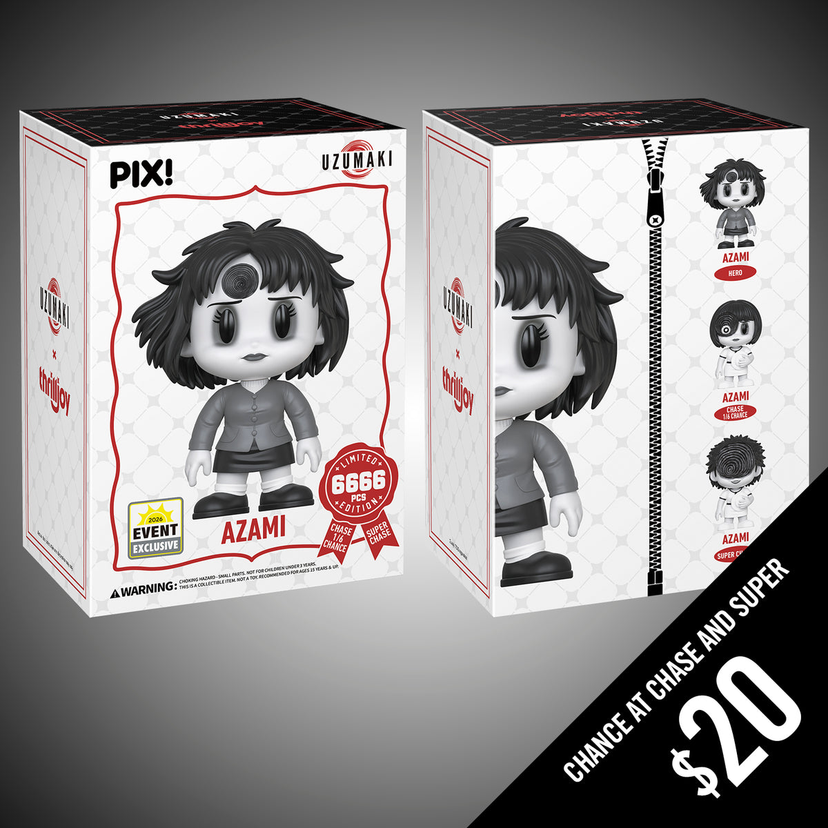 Thrilljoy PIX: Uzumaki: Azami (LE6666) 2026 Event Exclusive