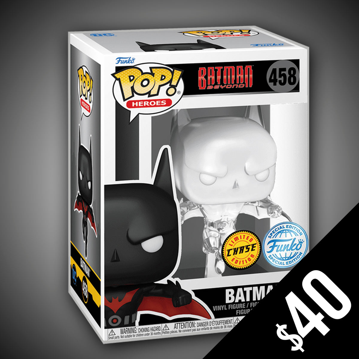 Funko Pop Batman selling Beyond Chase Set