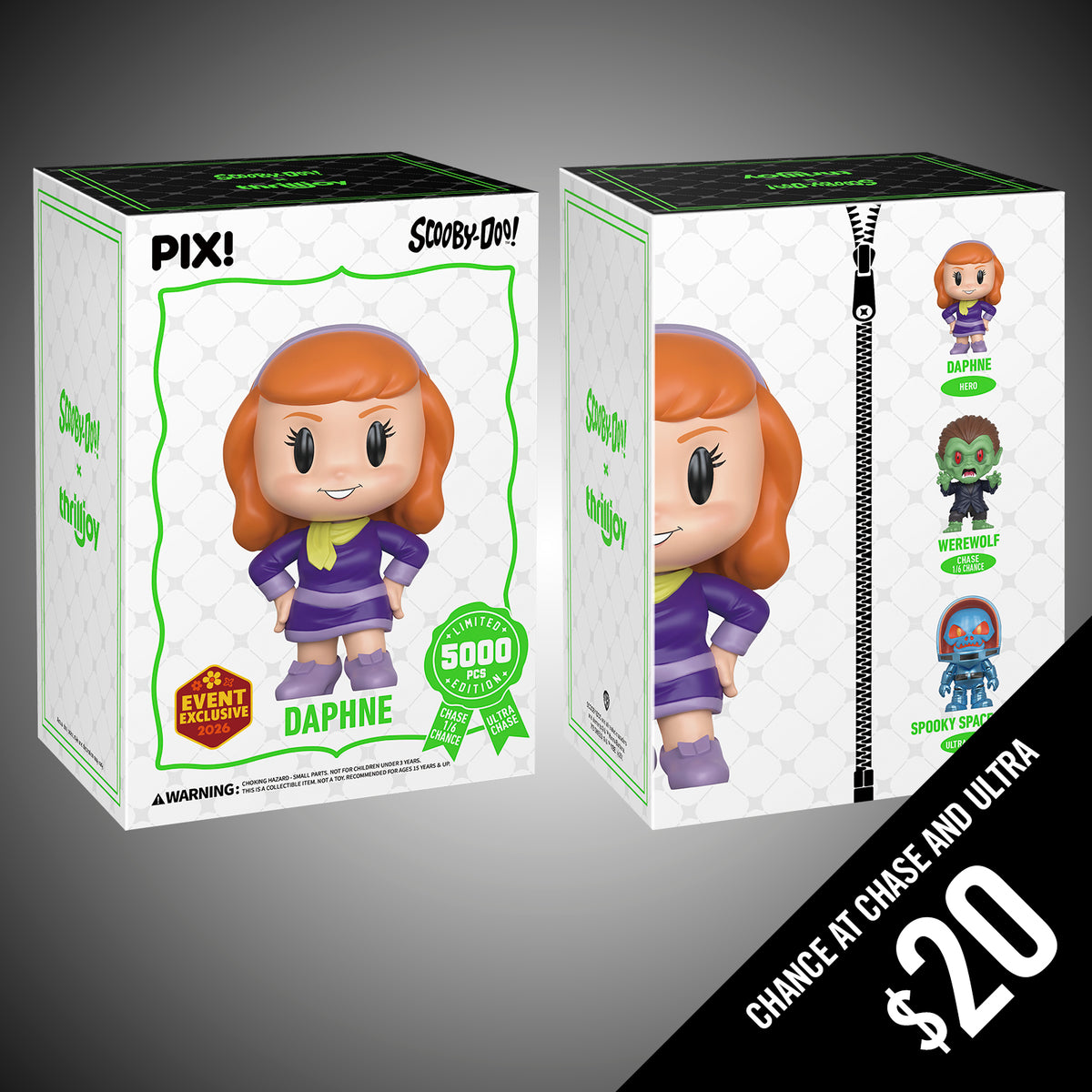Thrilljoy PIX: Scooby Doo: Daphne (LE5000) 2026 Event Exclusive