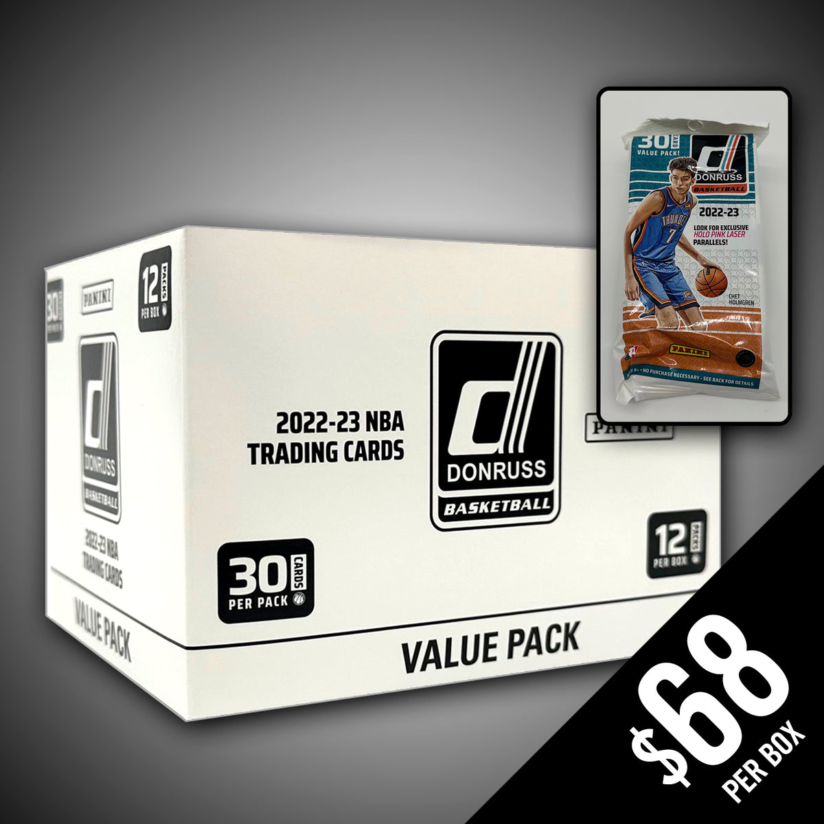 2022 Panini DONRUSS BASKETBALL VALUE FAT Pack Box 12 Factory Sealed buy Fat Packs ++