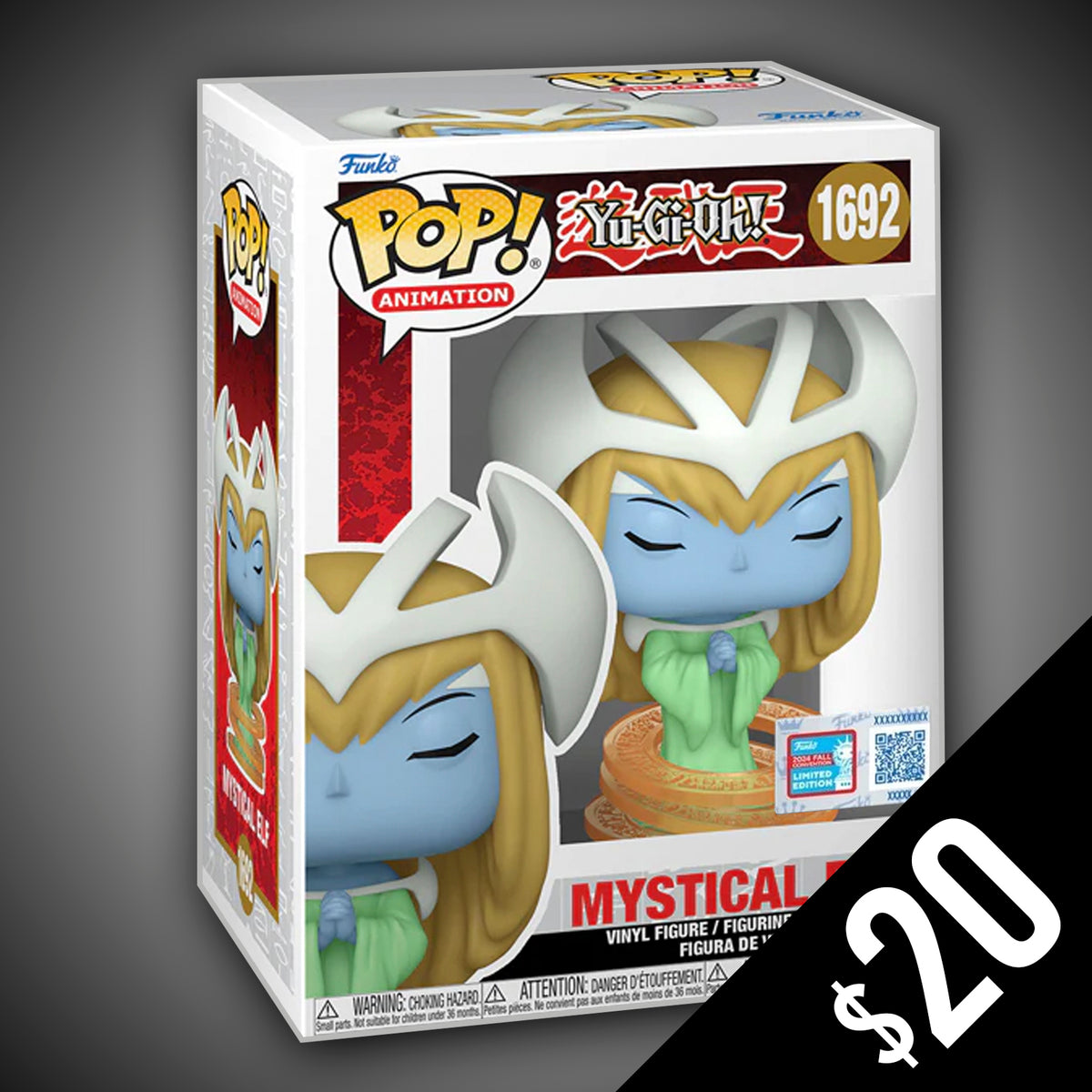 Funko Pop Figure Mystics Funko Pop! Anime: Yu-Gi-Oh! Mystical Elf