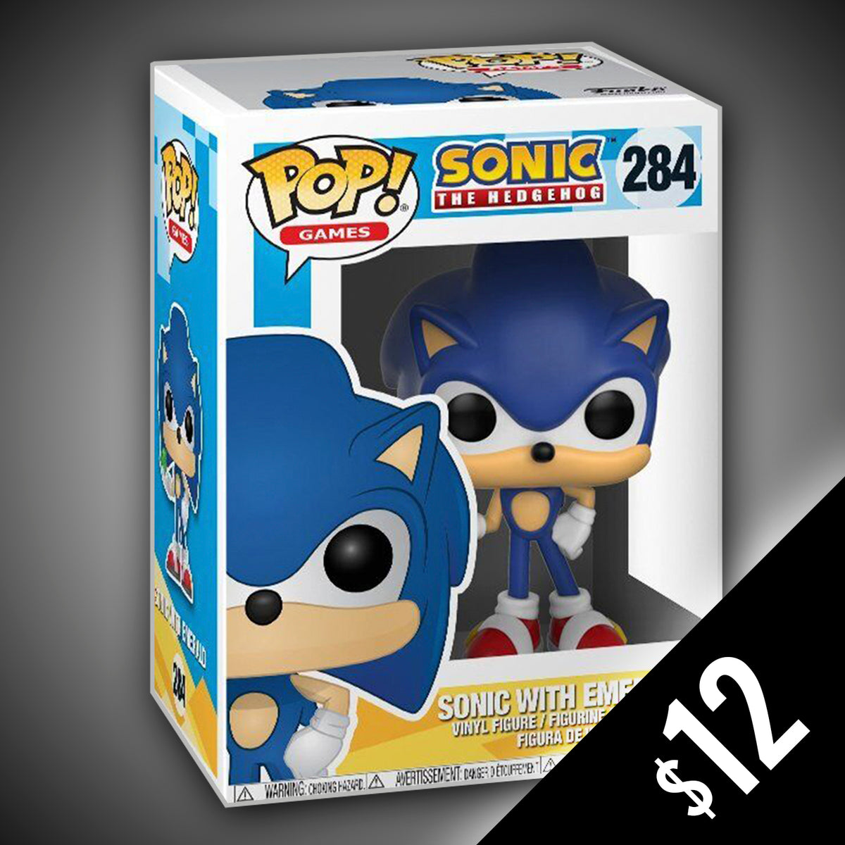 Pop! Games: Sonic With Emerald – Chalice Collectibles