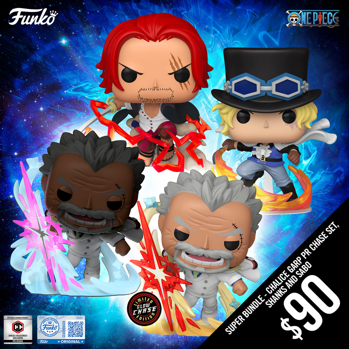 one piece funko pop gear 4 Pre-Order: Funko Pop! One Piece S13: SUPER BUNDLE of 4 Pops – Chalice Collectibles
