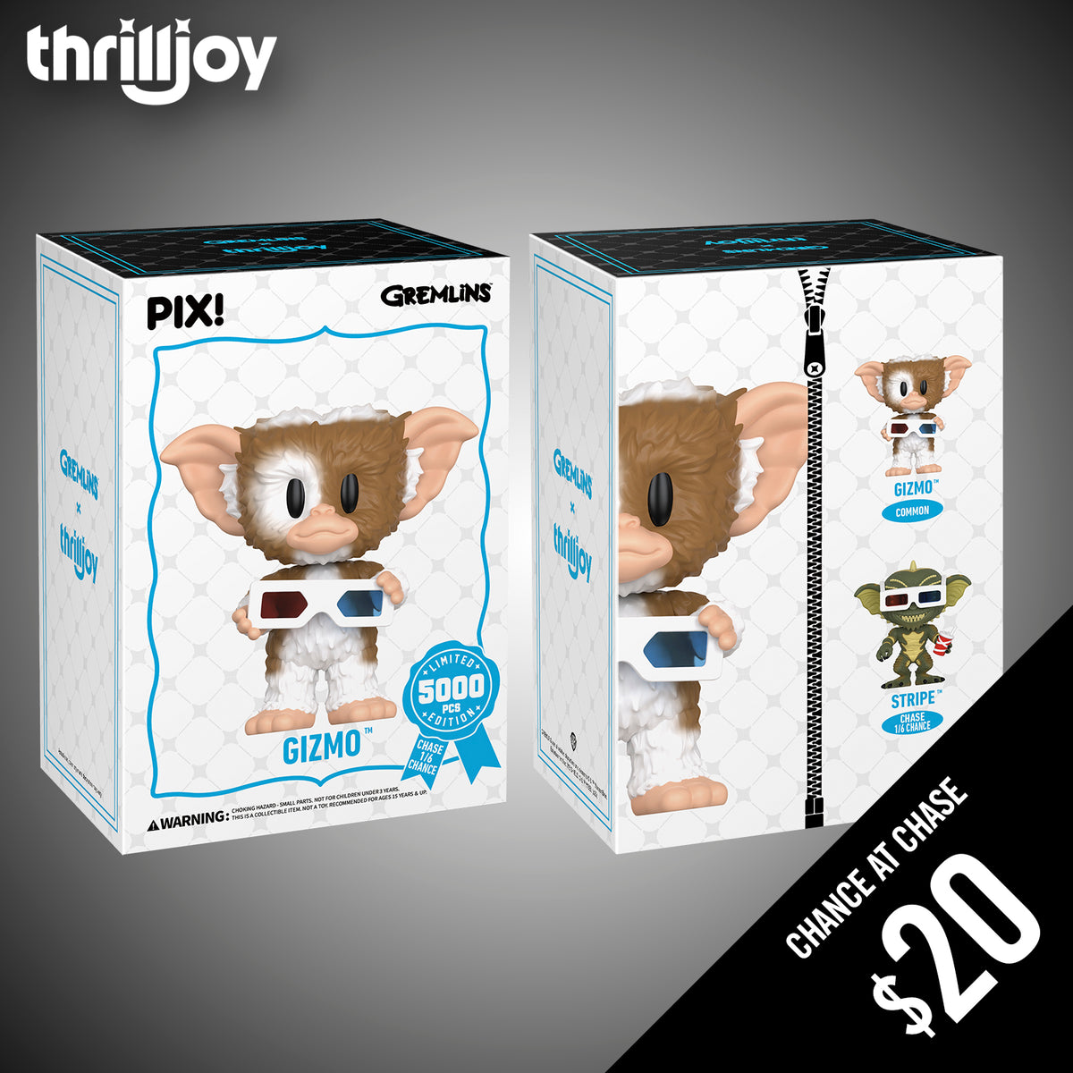Thrilljoy PIX: Gremlins: Gizmo – Chalice Collectibles