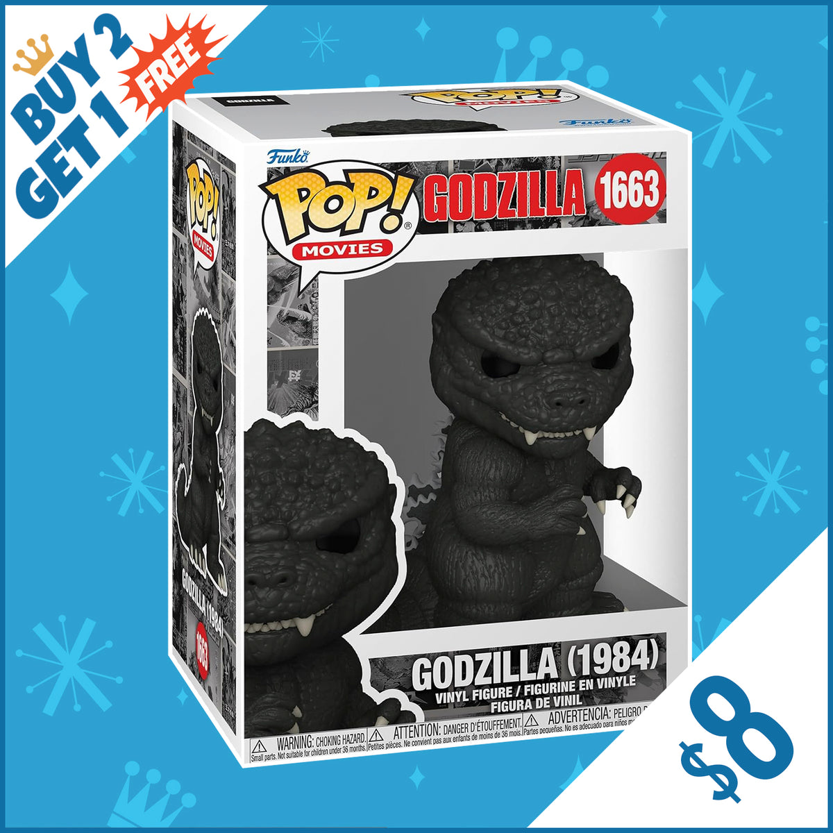 Funko Pop! Godzilla 1984 #1663 (B2G1) – Chalice Collectibles