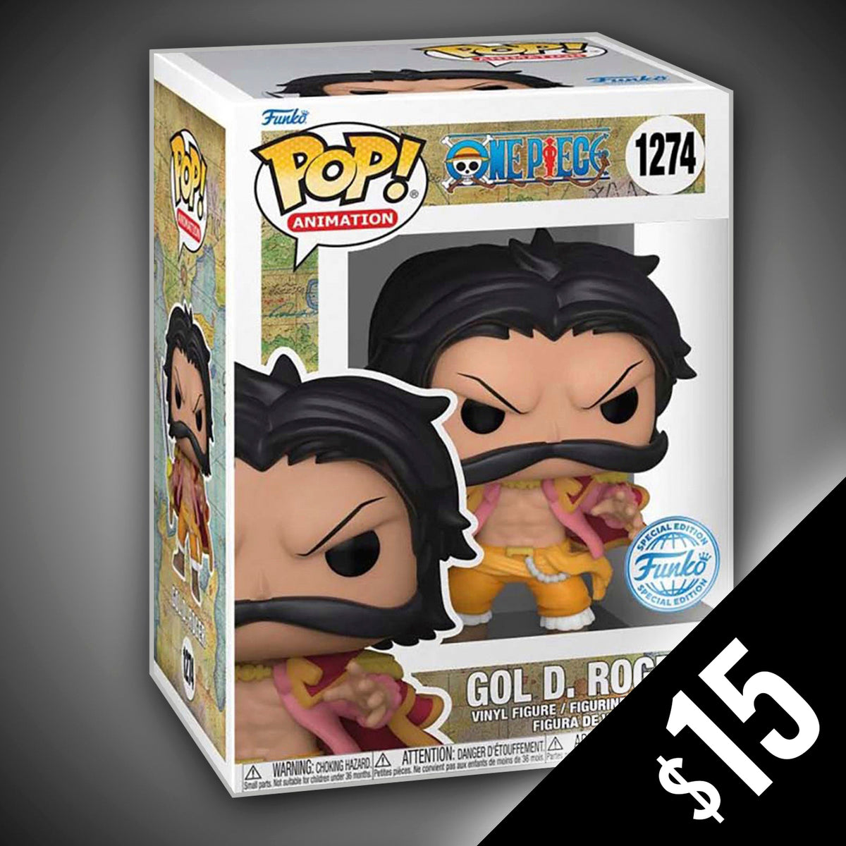 Gol d hotsell roger Funko pop PREORDER