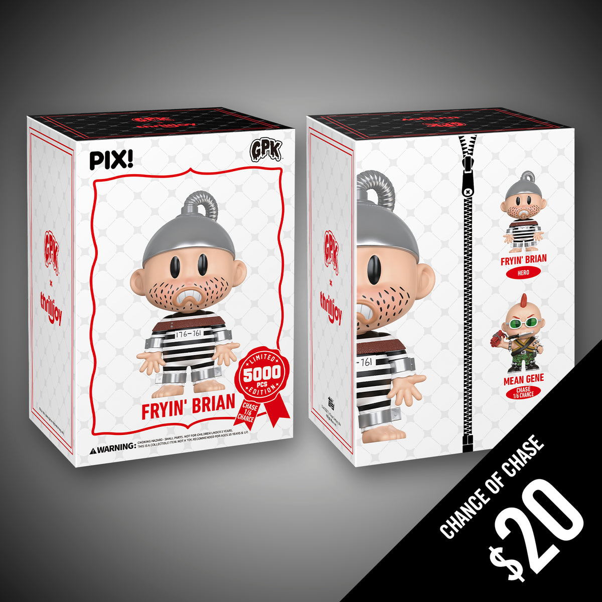 Thrilljoy PIX: Garbage Pale Kids: Fryin' Brian (LE5000) – Chalice