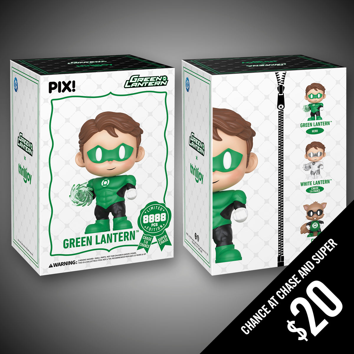 Thrilljoy PIX: Green Lantern: Green Lantern (LE8888) – Chalice