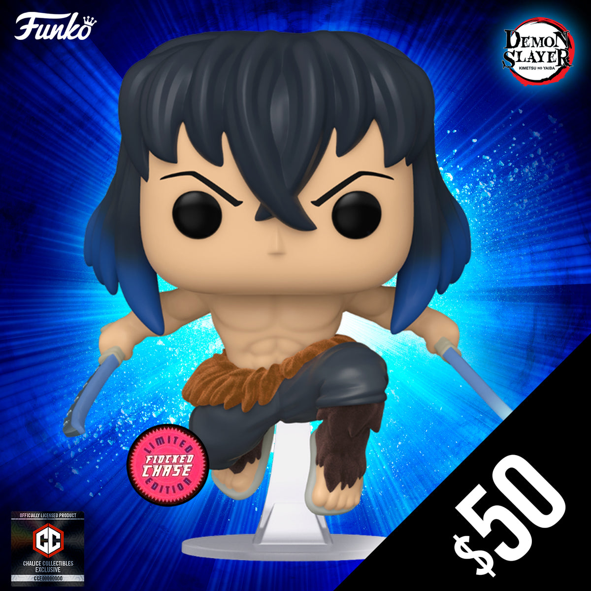 PSA Signed Chalice offers Exclusive Insosuke Hashibira Chase Funko Pop!