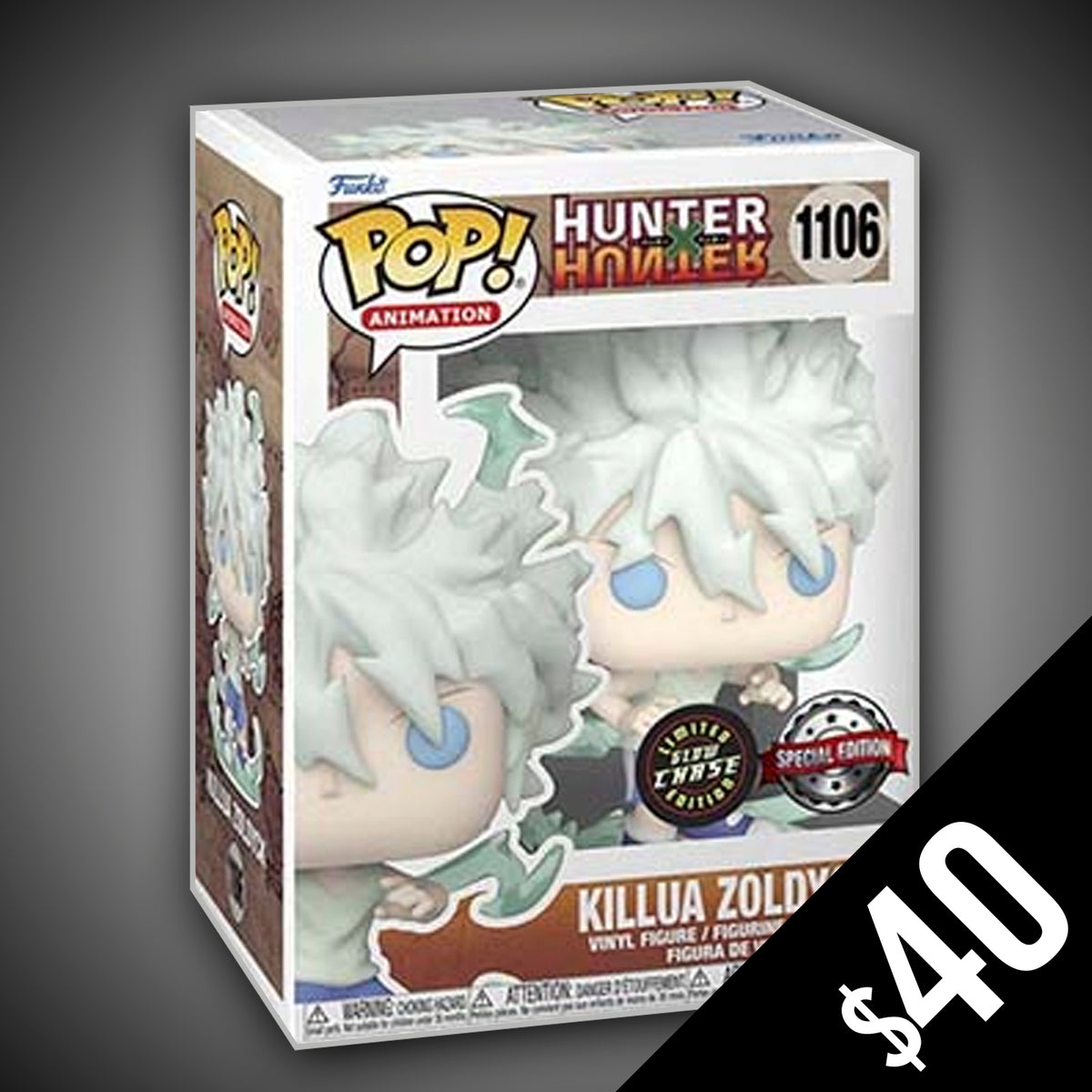 Funko Pop! Hunter X Hunter: Killua (Chase) #1106 – Chalice