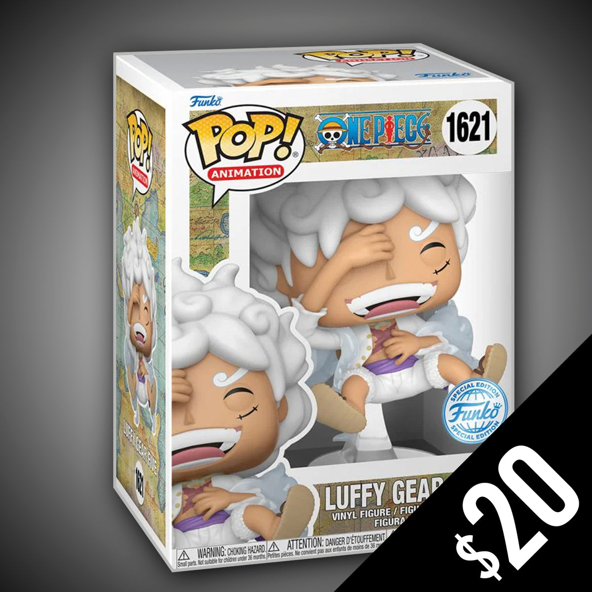 Funko Pop! One Piece: Luffy Gear 5 (Laughing) #1621 (SE