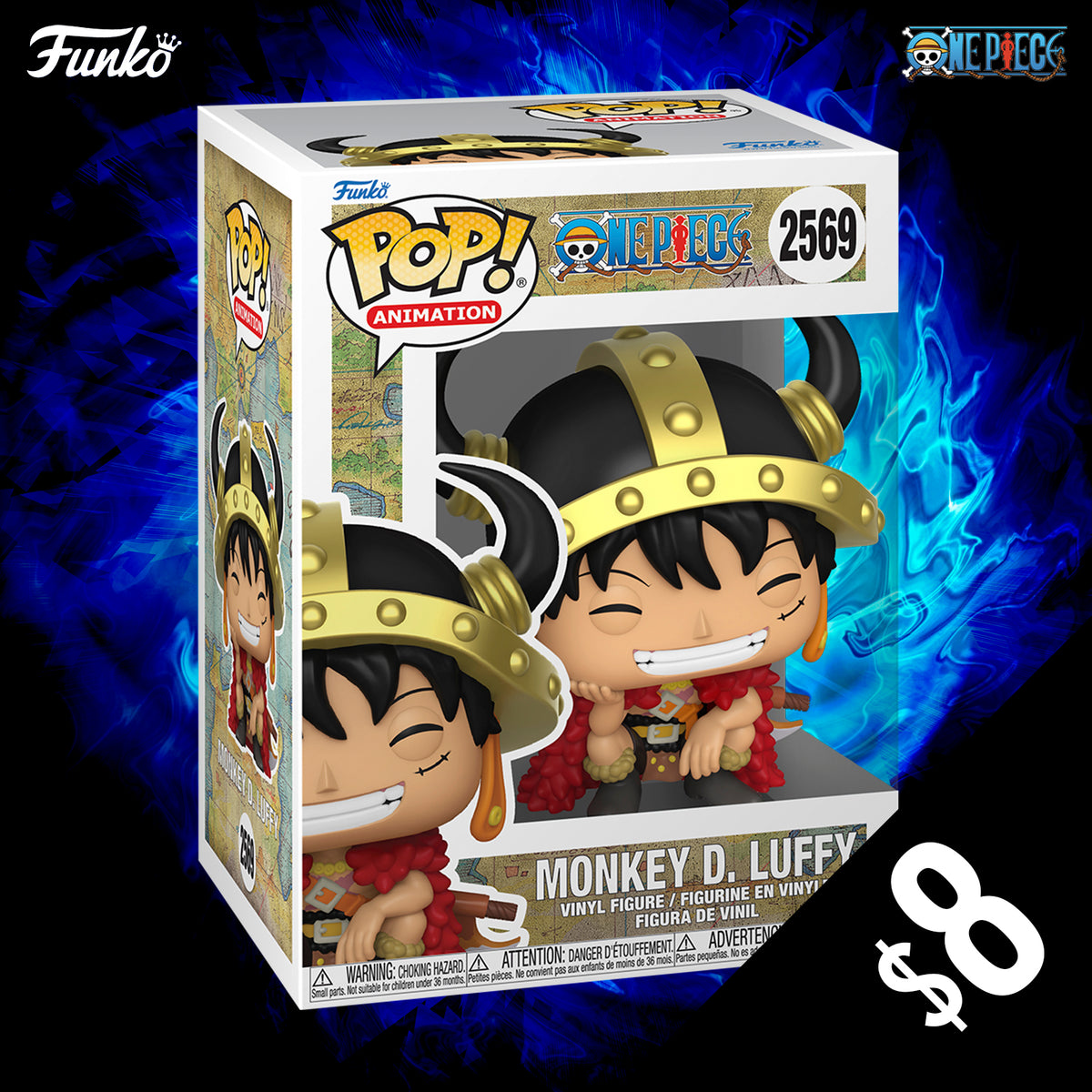Pre-Order: One Piece S16: Monkey D. Luffy #2569 (Common) – Chalice
