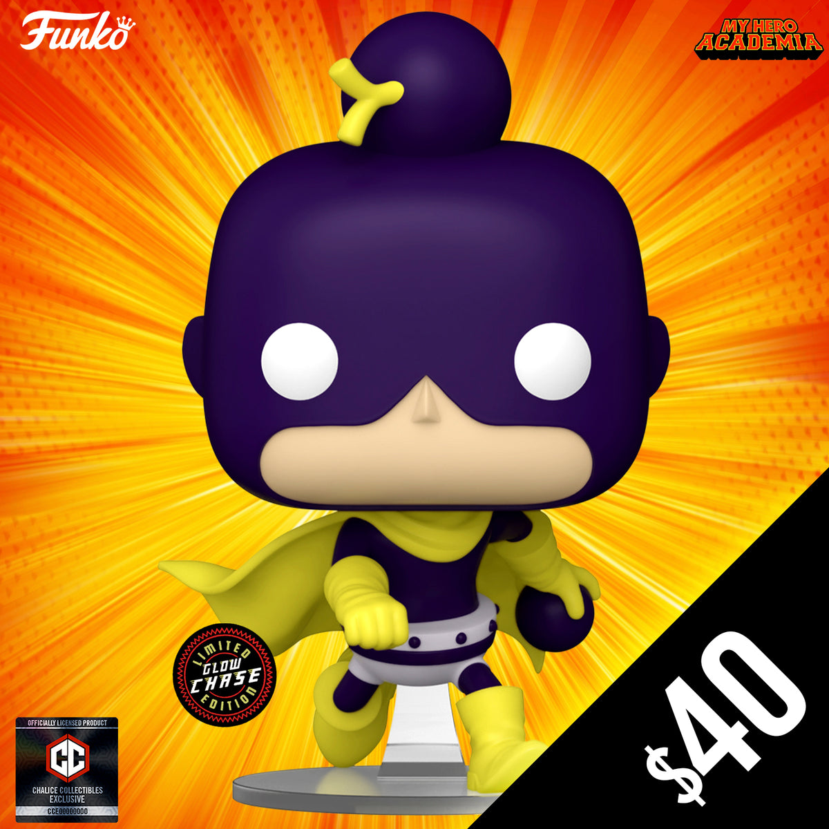 Funko Pop! Chalice Exclusive: My Hero Academia: Mineta #1480 (CHASE)