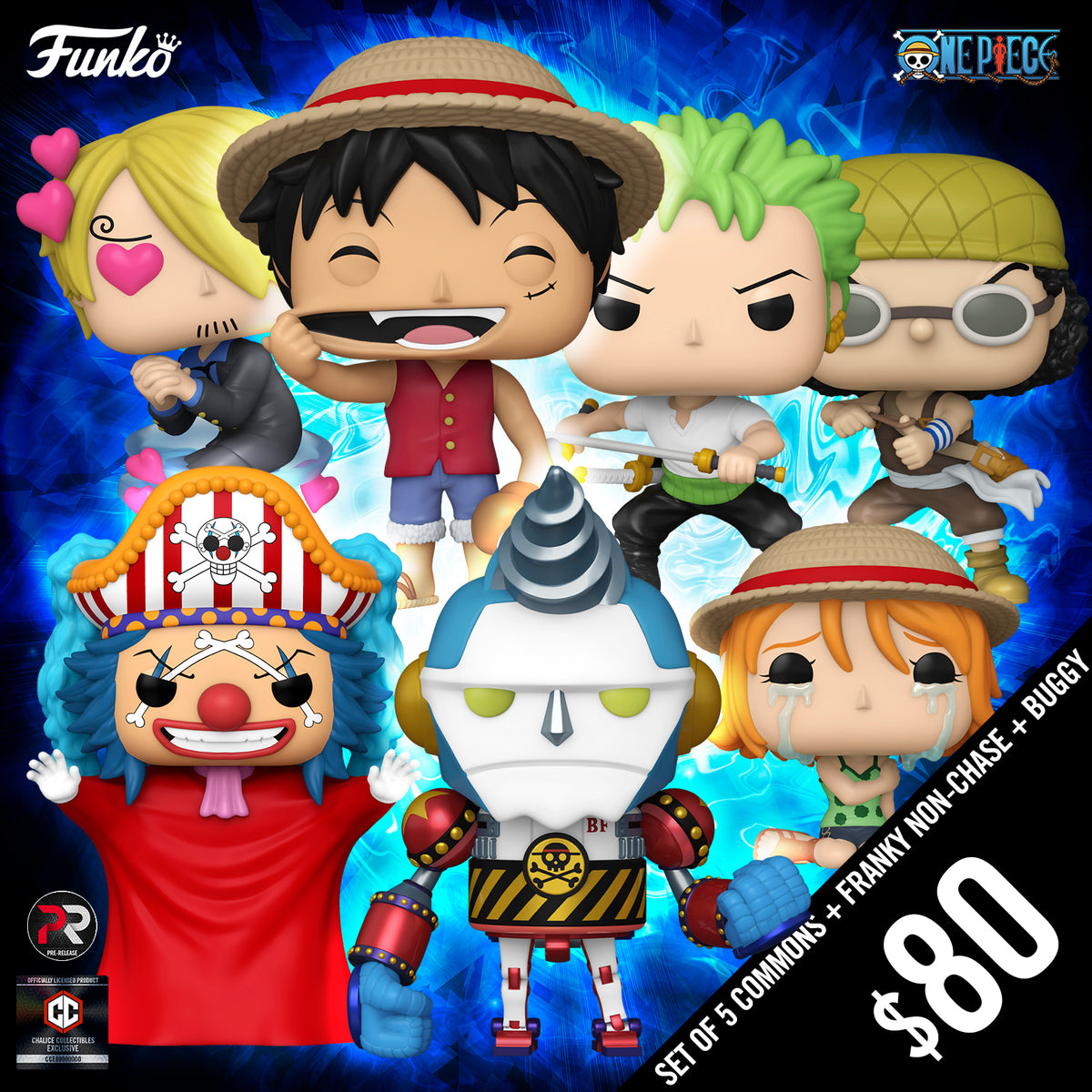 Pre-Order: Funko Pop! One Piece S9 (Bundle of 7 Pops - No Chases