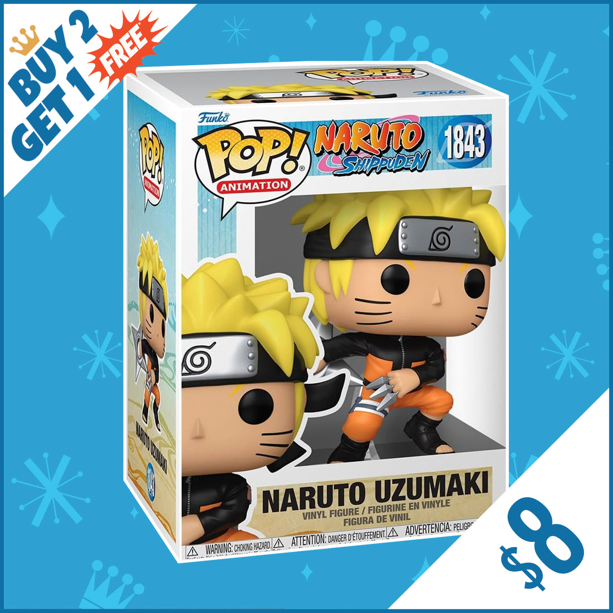 Funko Pop! Naruto Shippuden: Naruto #1843 (B2G1) – Chalice