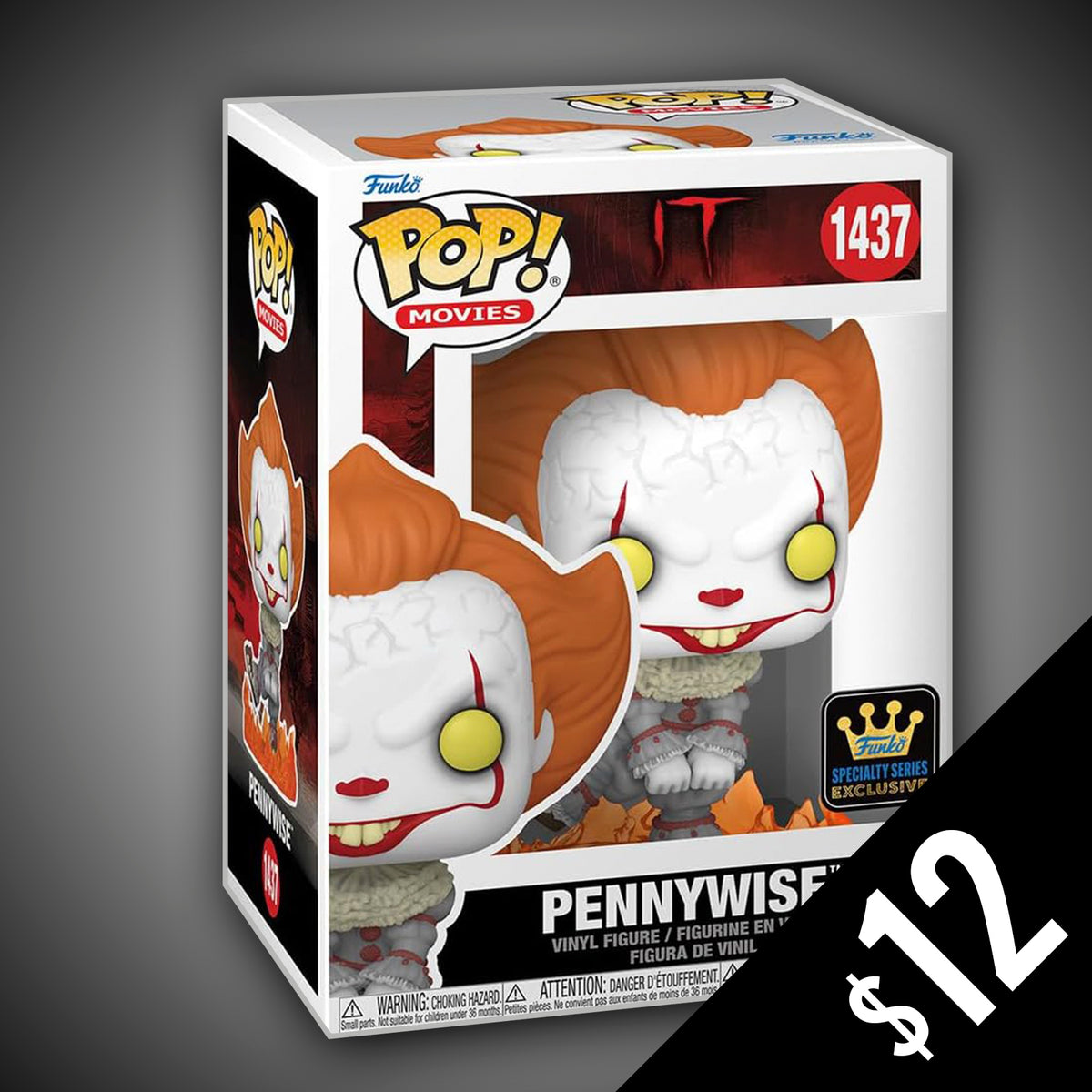 Funko Pop! Movies: It - Pennywise (non-chase) (Funko Specialty Series) –  Chalice Collectibles