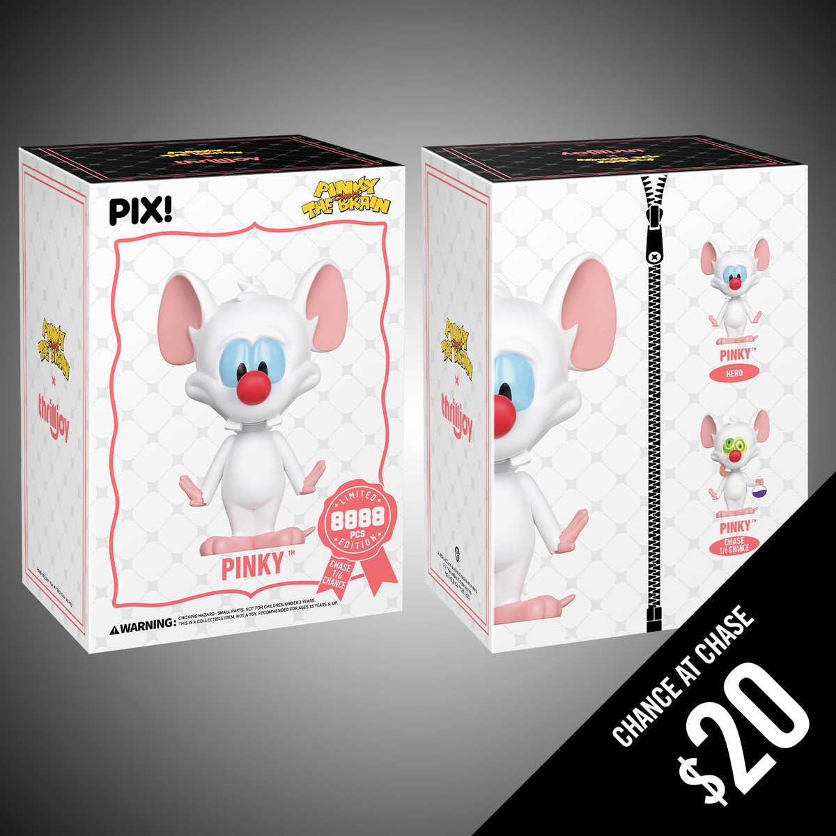 Thrilljoy PIX: Pinky and The Brain: Pinky (LE8888) – Chalice