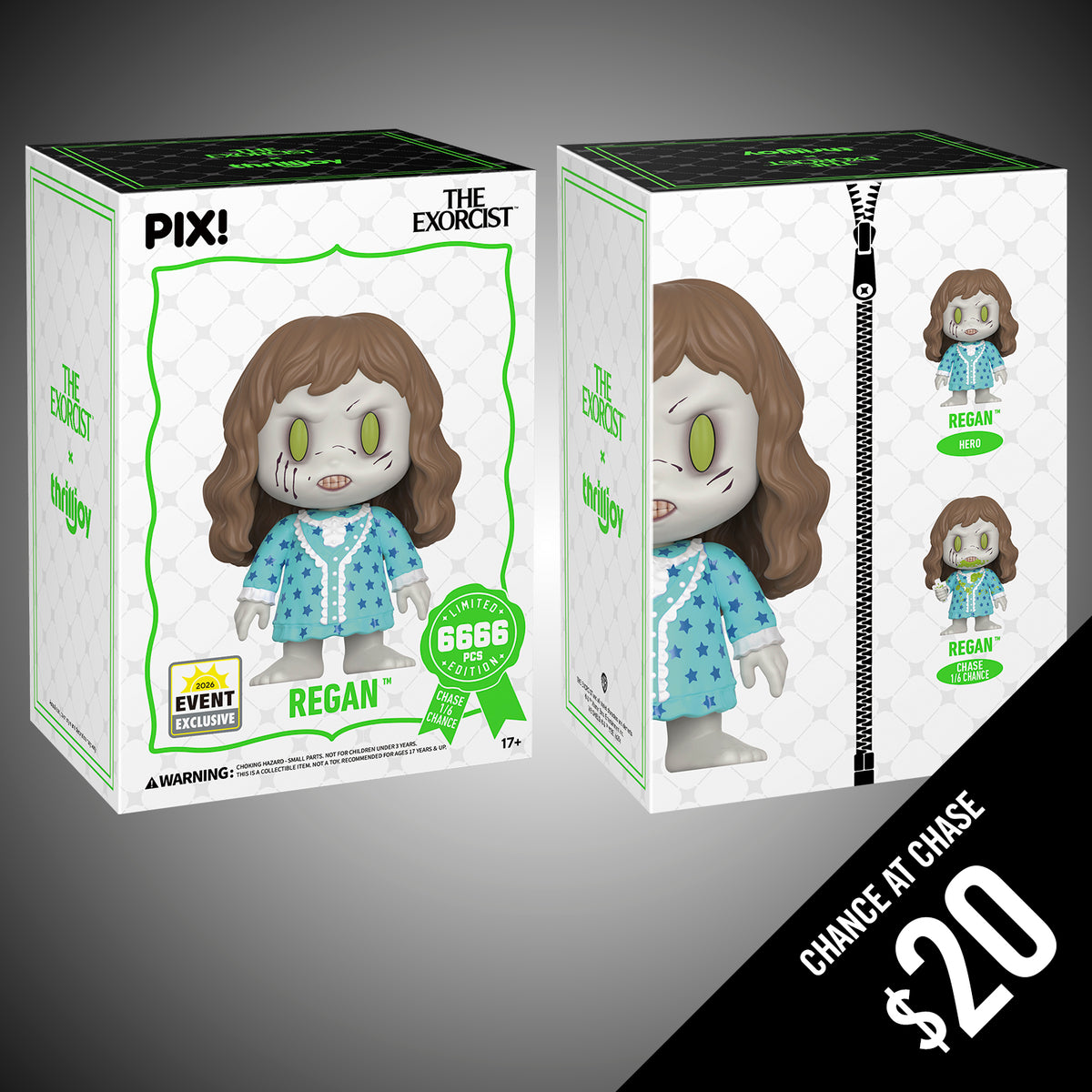 Thrilljoy PIX: The Exorcist: Regan (LE6666) 2026 Event Exclusive