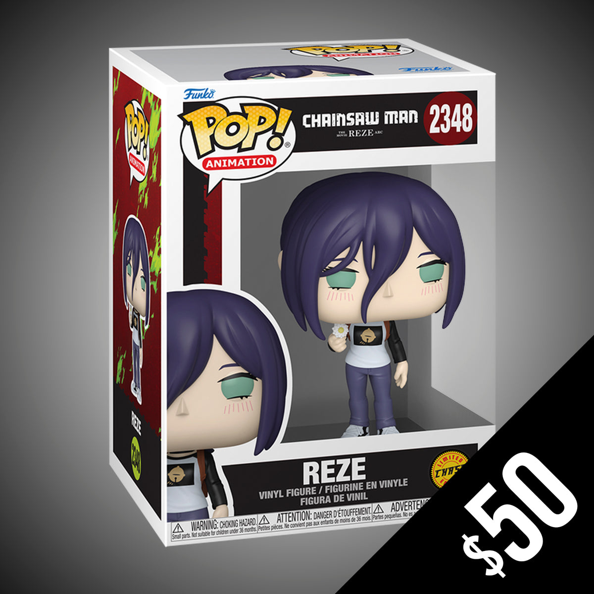 Funko Pop! Chainsaw Man: Reze #2348 (CHASE) – Chalice Collectibles
