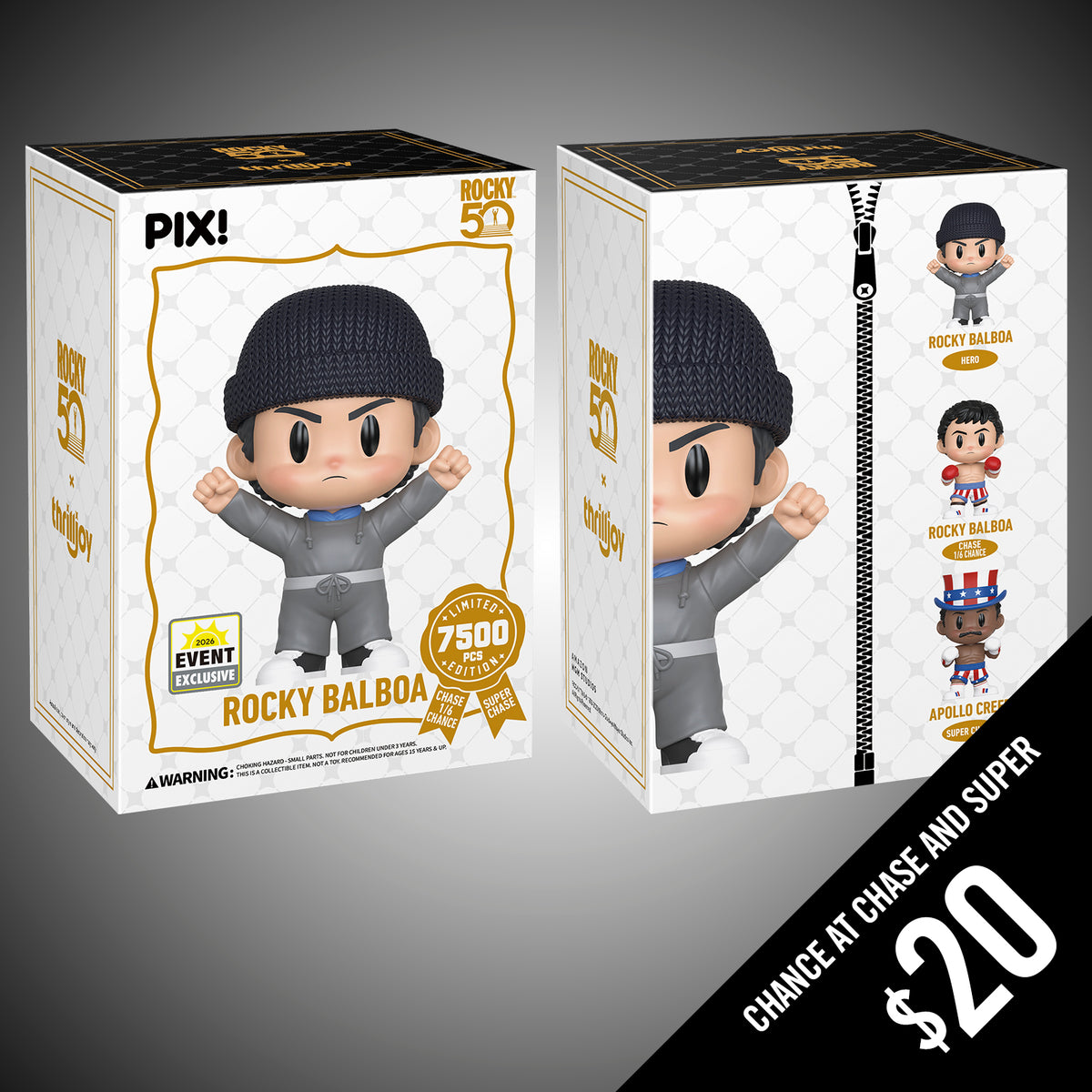 Thrilljoy PIX: Rocky: Rocky Balboa (LE7500) 2026 Event Exclusive