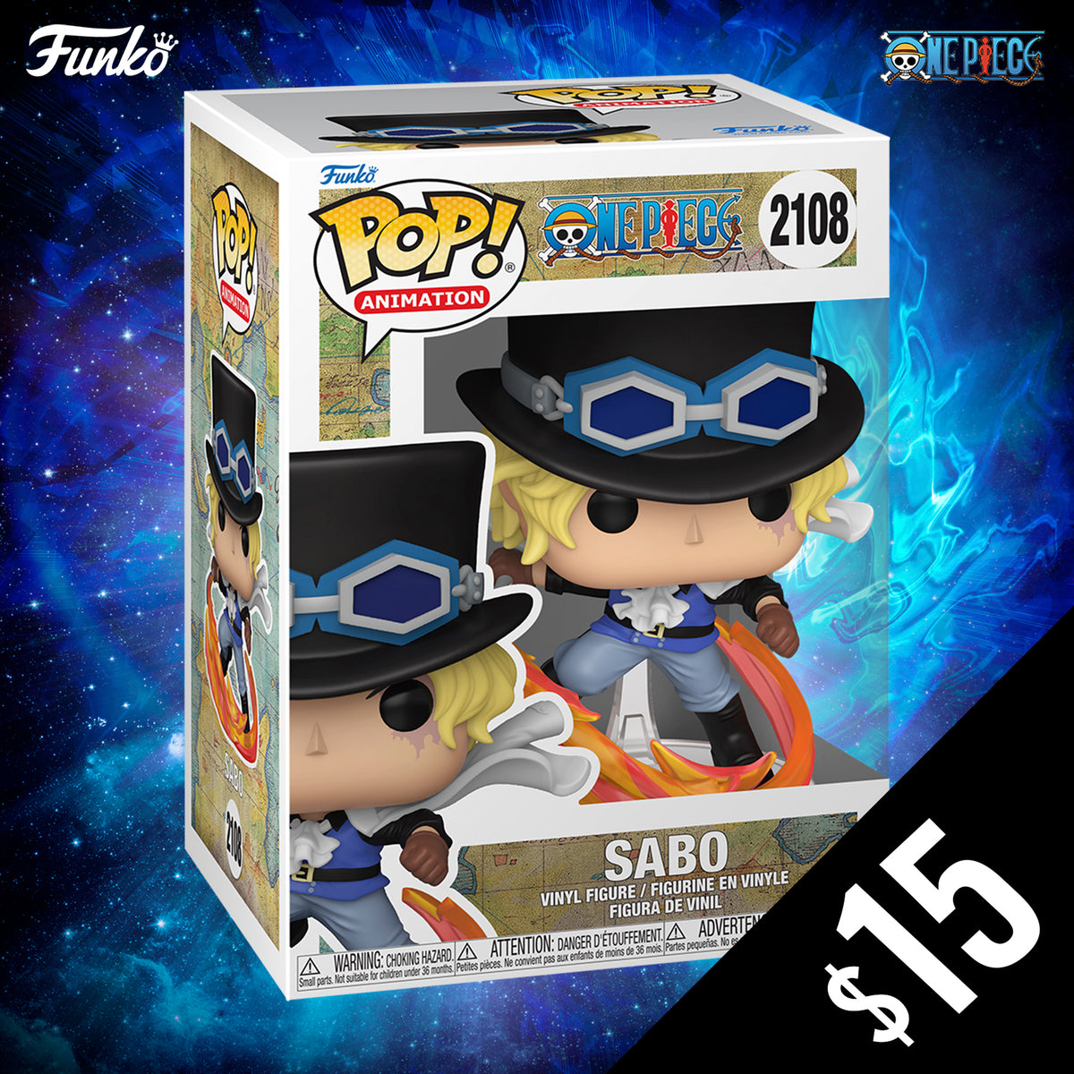 Pre-Order: Funko Pop! One Piece S13: Sabo #2108 – Chalice Collectibles