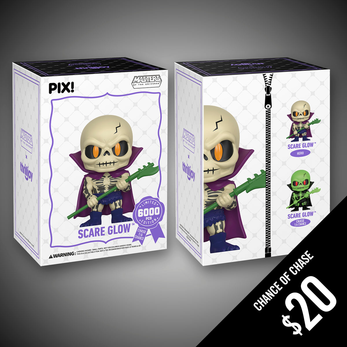 Thrilljoy PIX: Masters of the Universe: Scare Glow (LE6000