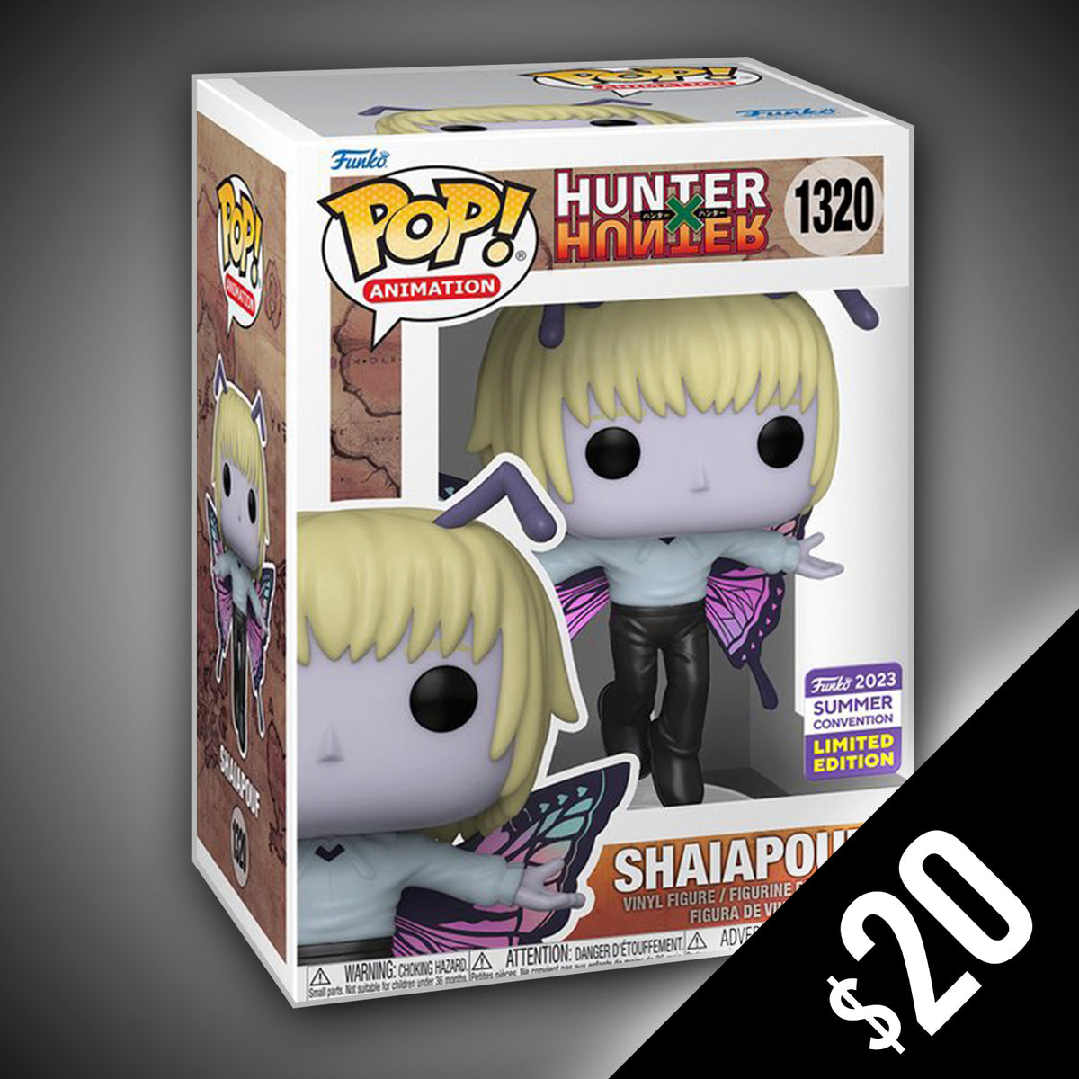 FUNKO POP! ANIME HUNTER X HUNTER SHAIAPOUF #1320 [2023 SDCC SHARED  EXCLUSIVE] *PREORDER*