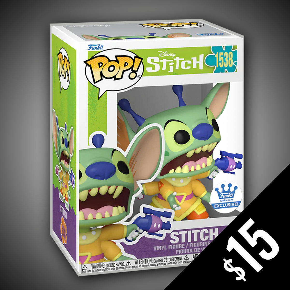 【新品】スティッチFunko Pop! 1538 (Exclusive) Funko Pop! Disney: Stitch #1538 (Concept Stitch) FS