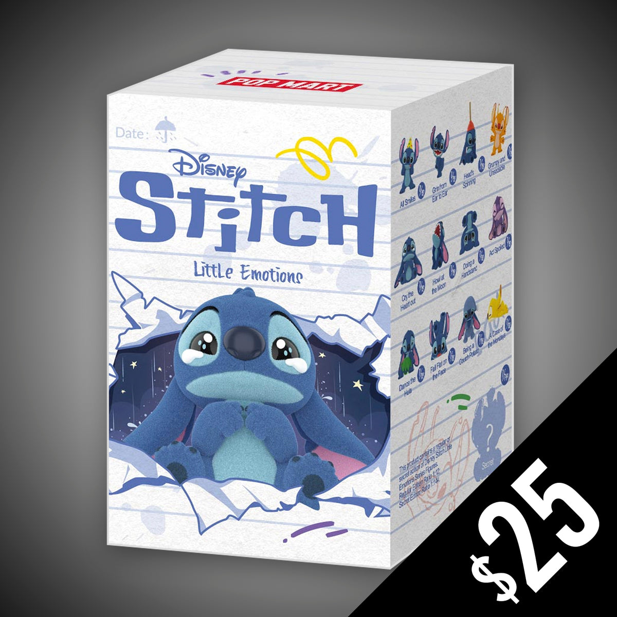 Amazon.com: POP MART Disney Stitch Little Emotions Series