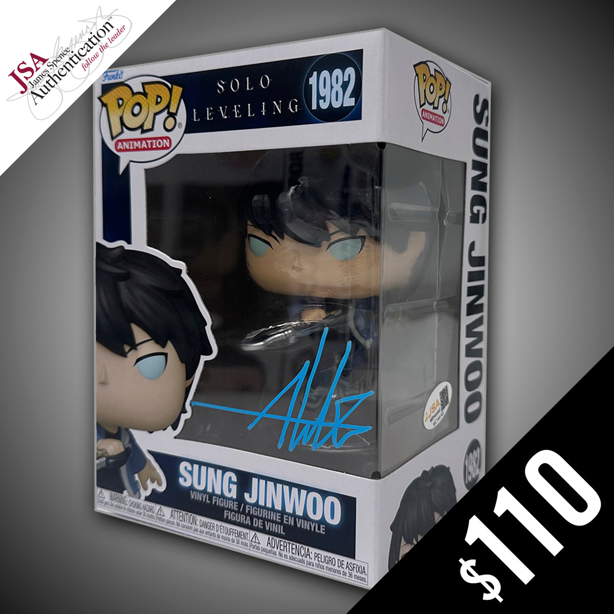 SF・ファンタジー・ホラー FUNKO POP ! SOLO LEVELING Funko POP! Solo Leveling - Sung Jinwoo Fig #1982 Chase +