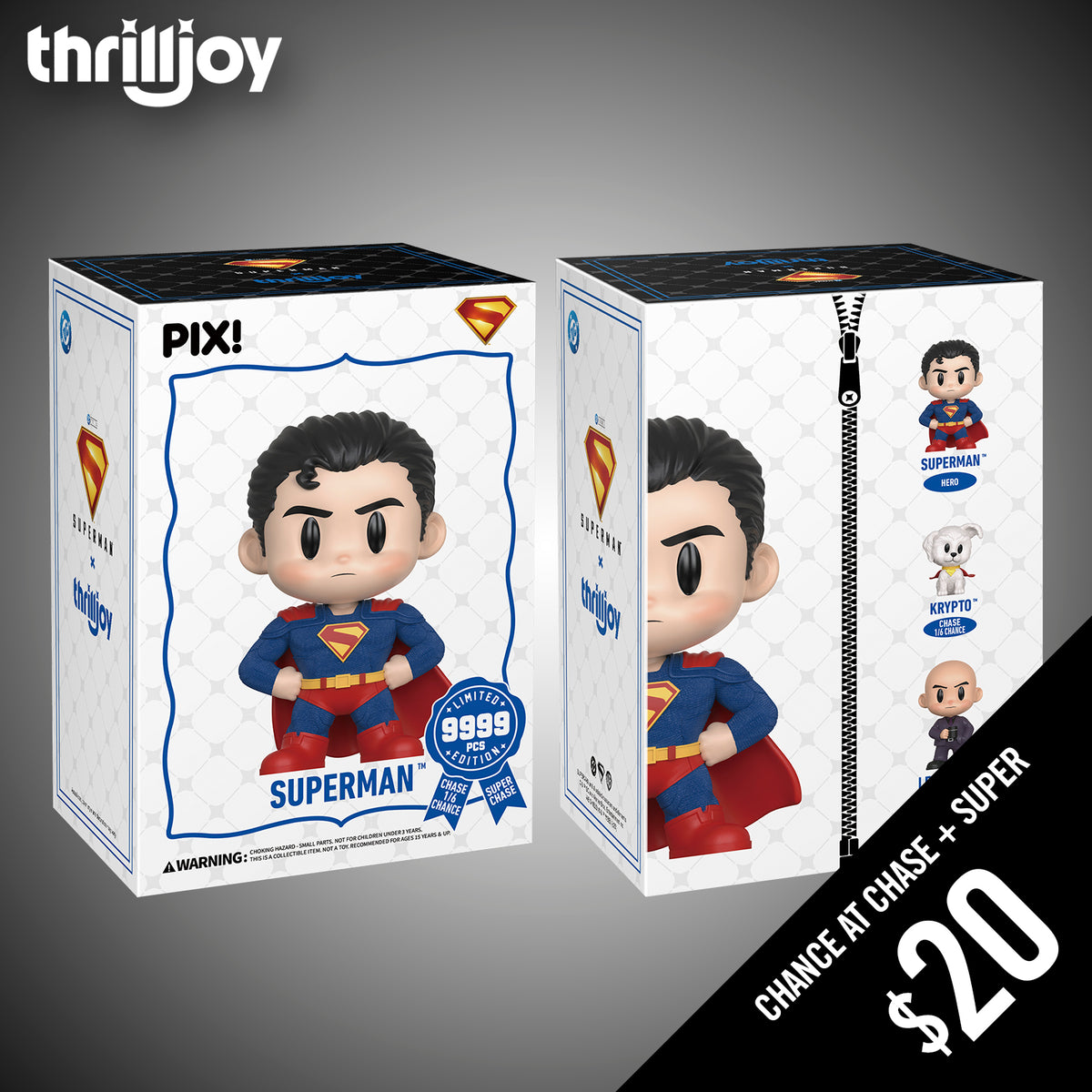 Thrilljoy PIX: Superman: Superman – Chalice Collectibles