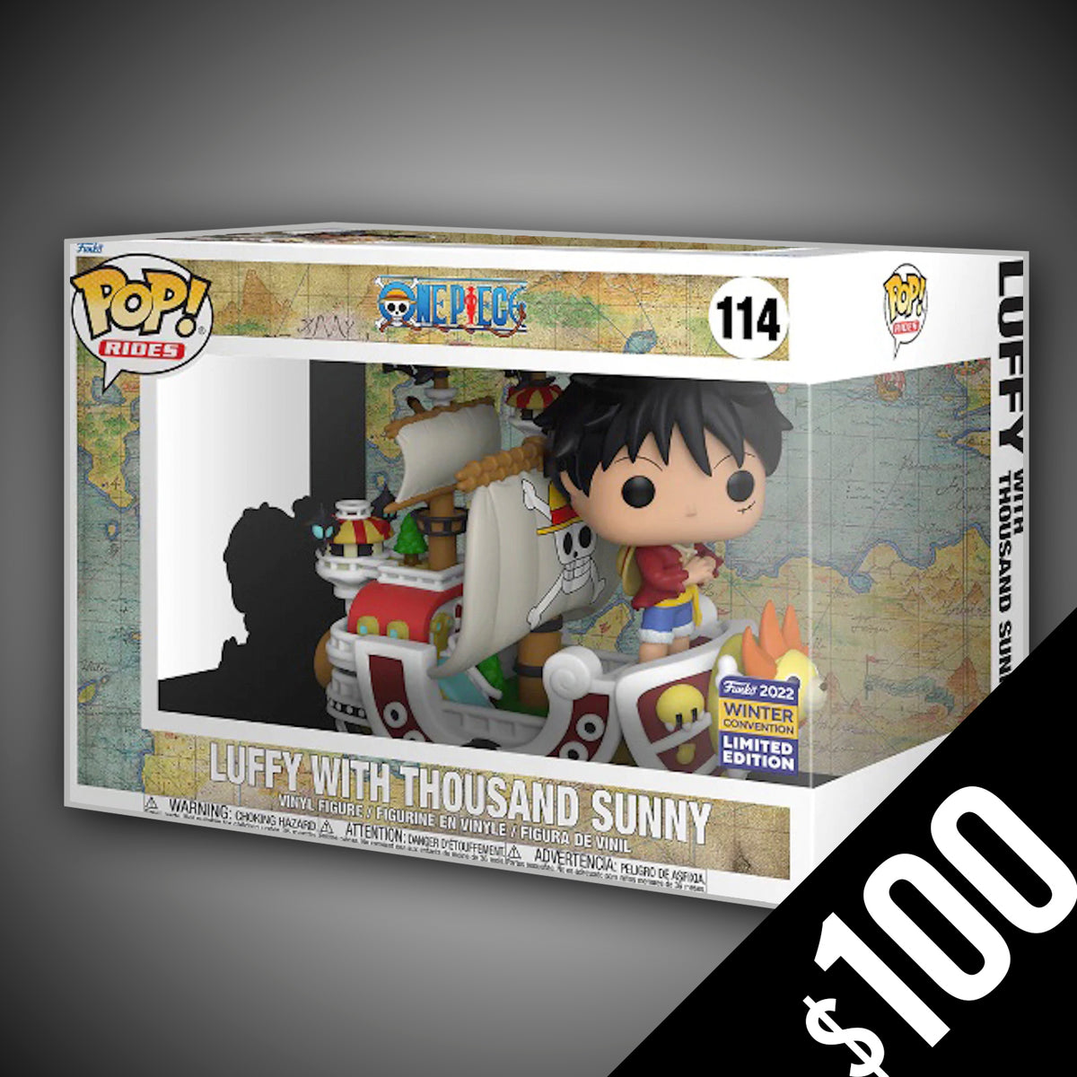 Funko deals Pop Luffy with Thousand Sunny