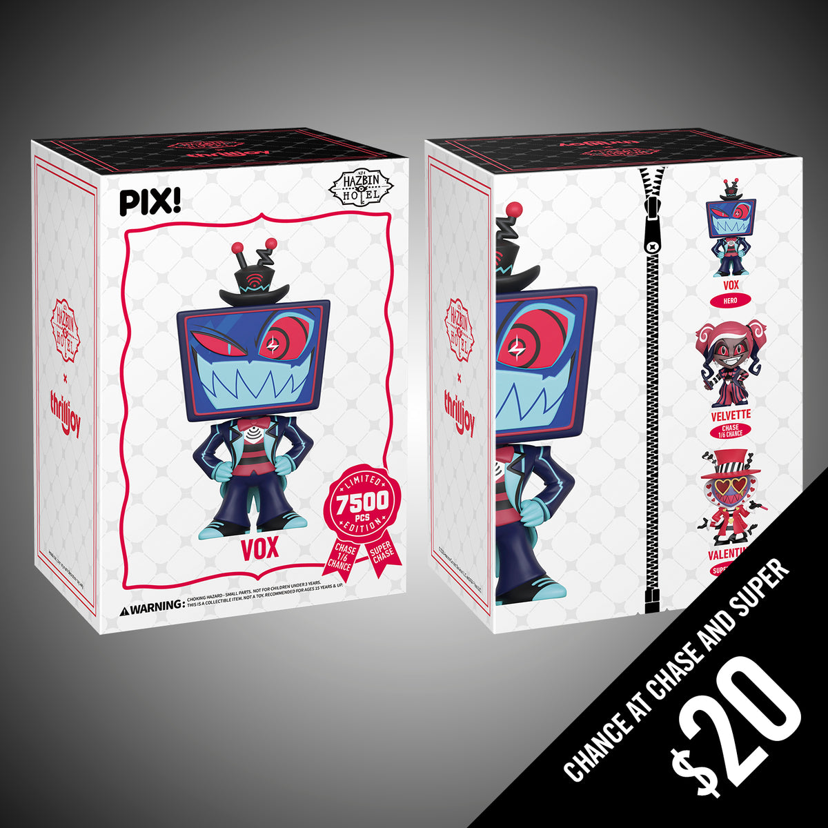 Thrilljoy PIX: Hazbin Hotel: Vox (LE7500) – Chalice Collectibles