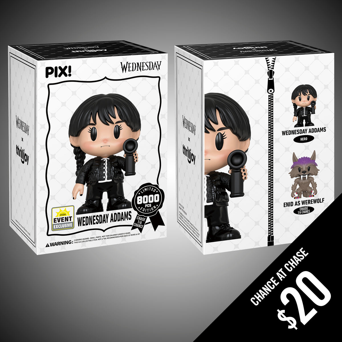 Thrilljoy PIX: Wednesday: Wednesday Adams (LE8000) 2026 Event