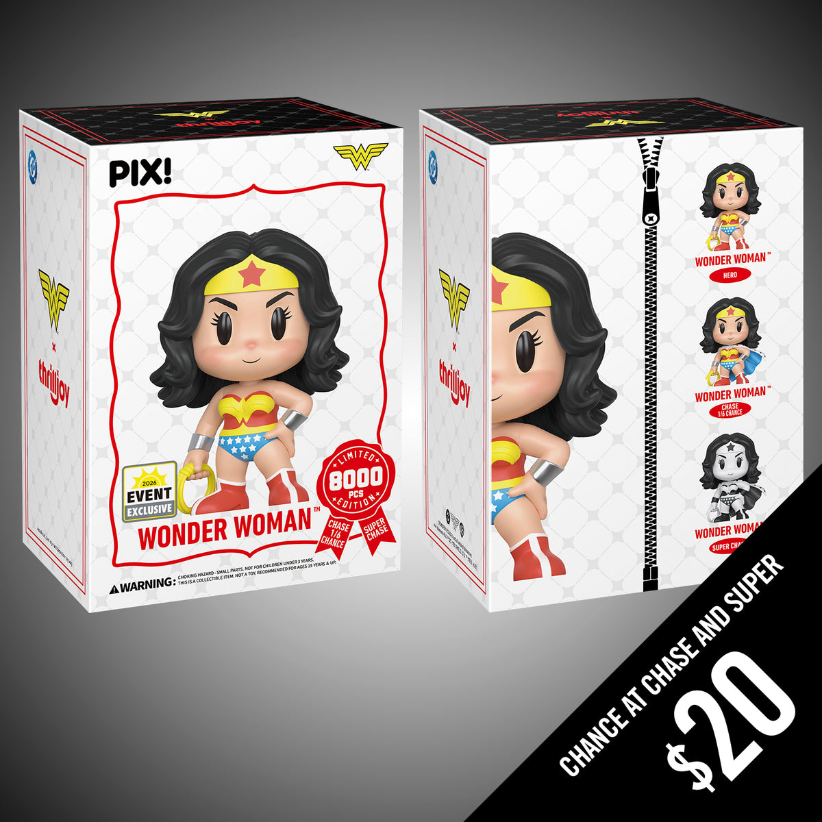 Thrilljoy PIX: Wonder Woman (LE8000) 2026 Event Exclusive
