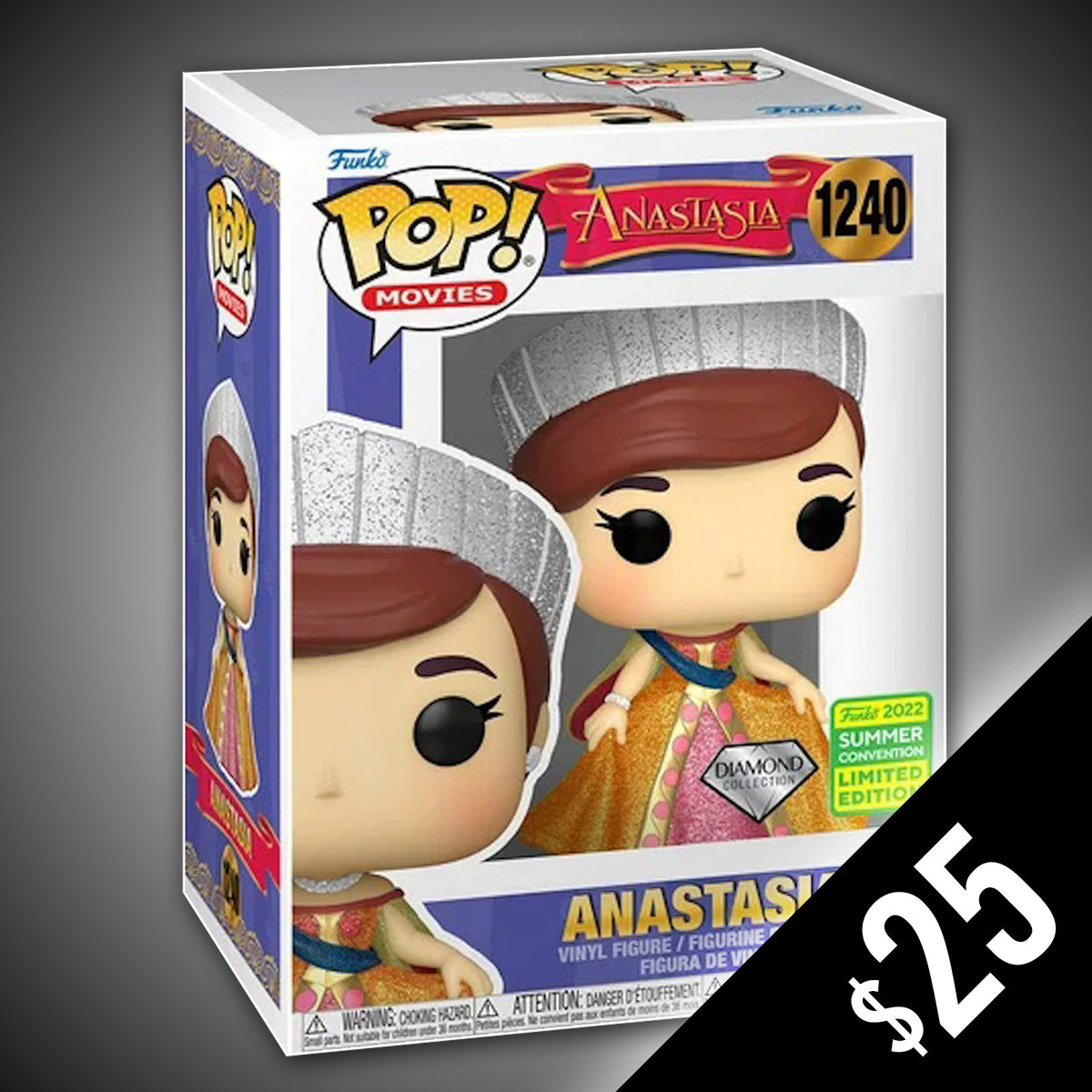 Funko Pop! Movies: Anastasia (Diamond) (Shared Sticker) #1240