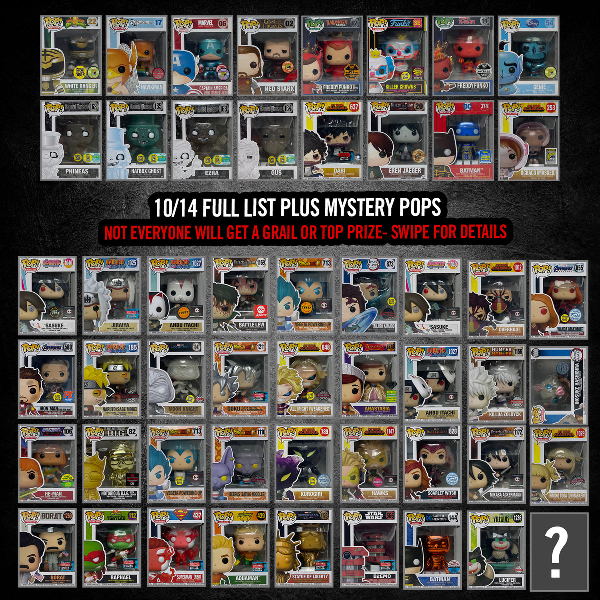 Chalice Holy Grail Mystery Box (OCTOBER 2022) Chalice Collectibles